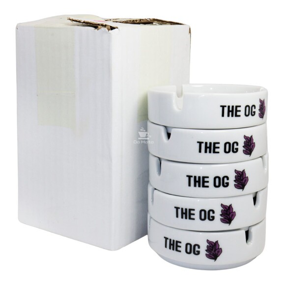 Caixa de Cinzeiro de Cerâmica The OG c/ 5 un.