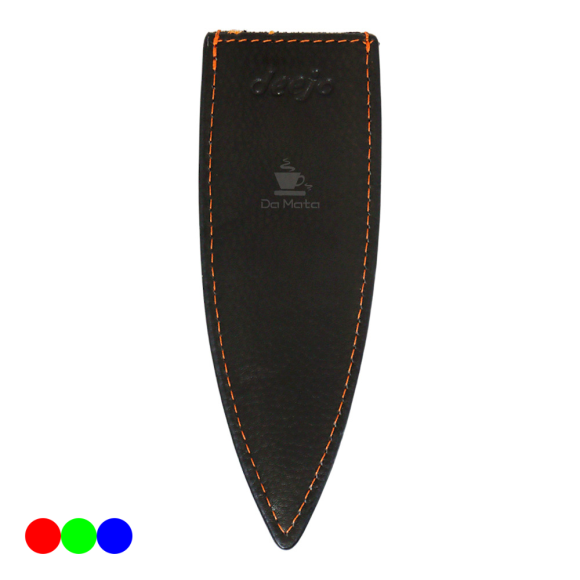 Bainha de Couro p/ Canivete Deejo preto