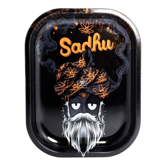 Bandeja de Metal Sadhu Pequena Pensativo