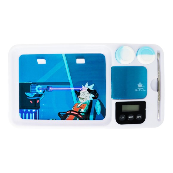 Kit de Bandeja Elétrica Backwoods Rick Sanchez de frente