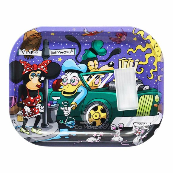 Bandeja de Metal Dunkees Pequena Roxo