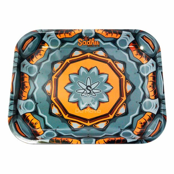 Bandeja de Metal Sadhu Grande Cinza 