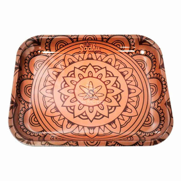 Bandeja de Metal Sadhu Grande Laranja 