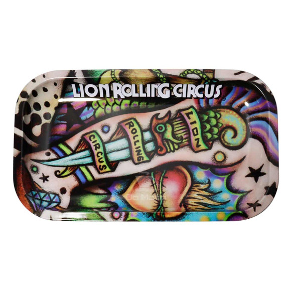 Bandeja Lion Rolling Circus Média Tattoo