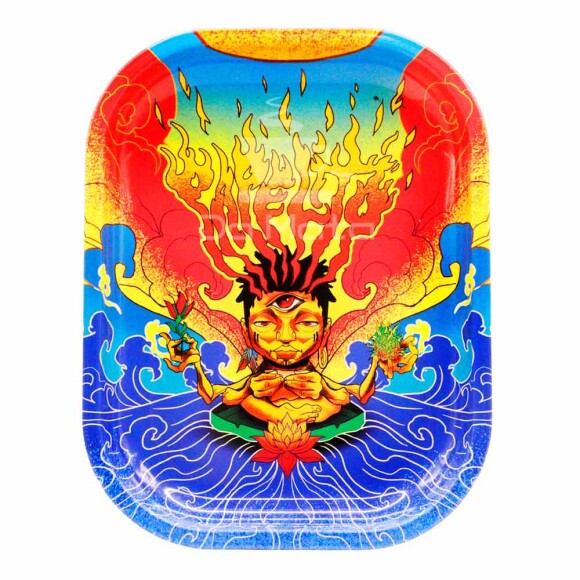 Bandeja de Metal Papelito Elementos Pequeno