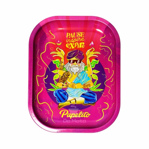 Bandeja de Metal Papelito Guru Pequena