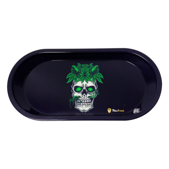 Bandeja de Metal Pequena Toka Hauú Old Skull