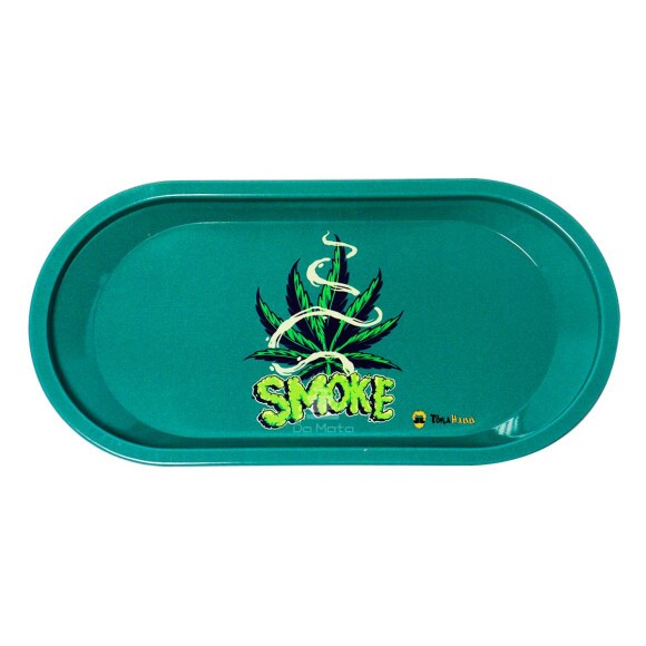 Bandeja de Metal Pequena Toka Hauú Weed Smoke