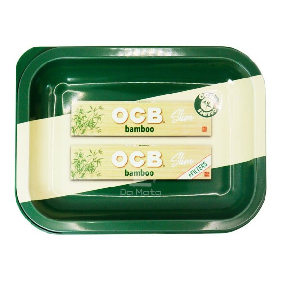 Bandeja OCB c/ Tampa Bamboo Slim Premium