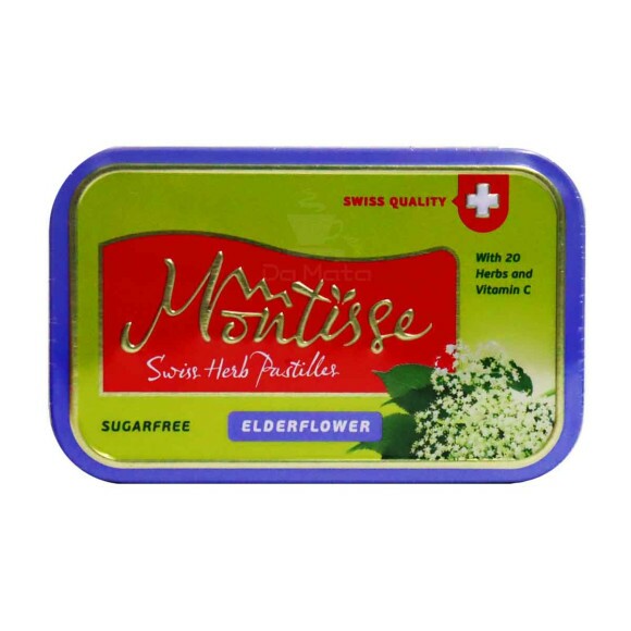 Pastilha Importada Montisse ElderFlowers