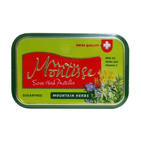 Pastilha Importada Montisse Ervas da Montanha