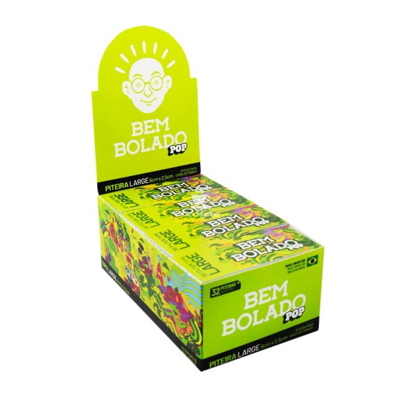Caixa de Piteira Bem Bolado Large de frente