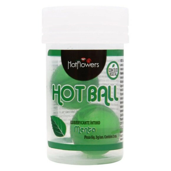 Bolinhas Hot Flowers c/2 un. Menta