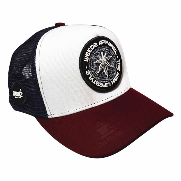 Boné Weedz The High Lifestyle Red Trucker