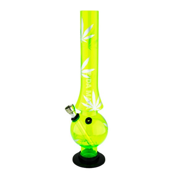 Bong de Acrílico Elite 26cm de lado tabacaria da mata