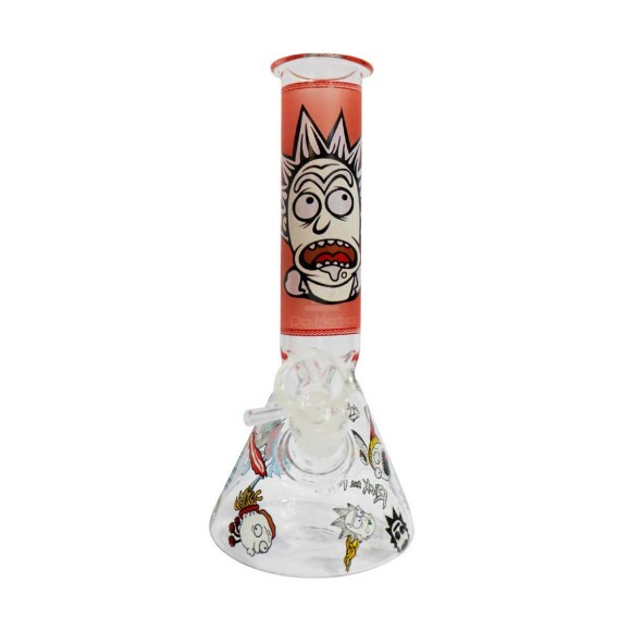 Bong de Vidro Rick and Morty Pequeno