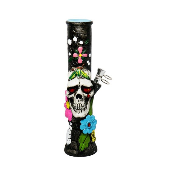 Bong Pequeno de Resina Skull