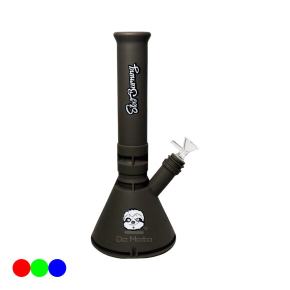 Bong de Silicone Slow Burning cinza