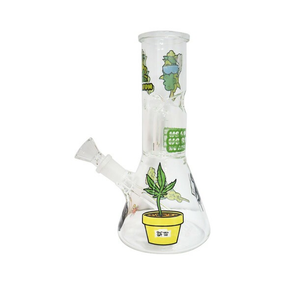 Bong de Vidro Squadafum 8005 Erva