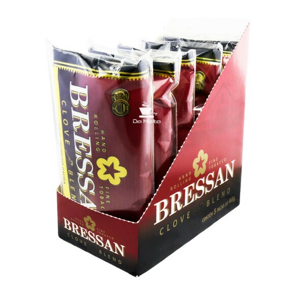 Caixa de Bressan Clove Blend de lado 