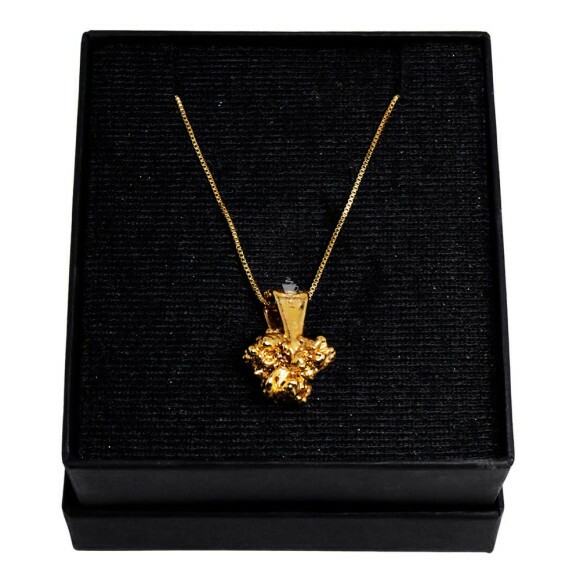 Pingente Budz Flowers 24k