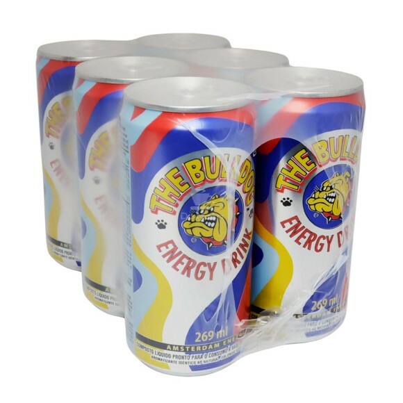 Fardo de Energético The Bulldog Energy Drink 
