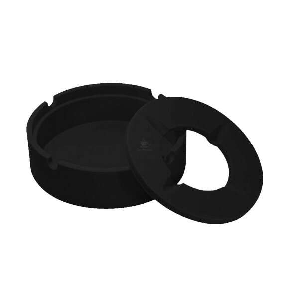 Cinzeiro de Silicone Grande c/ Tampa