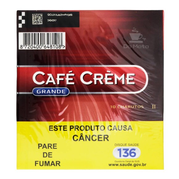Cigarrilha Café Crème Grande Arôme de frente