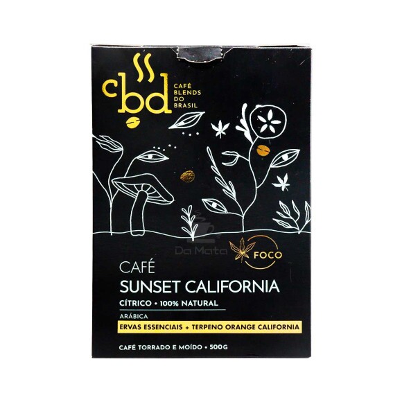 Café Sensorial CBD Sunset Califórnia 500g *Torrado e Moído*
