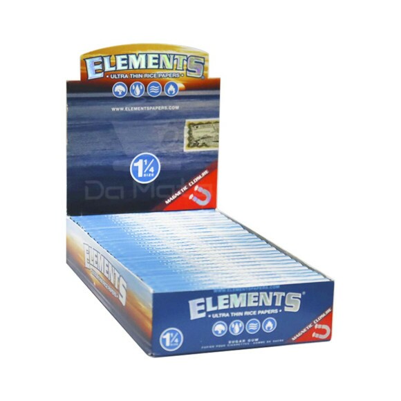 Caixa de Seda Elements 1 1/4