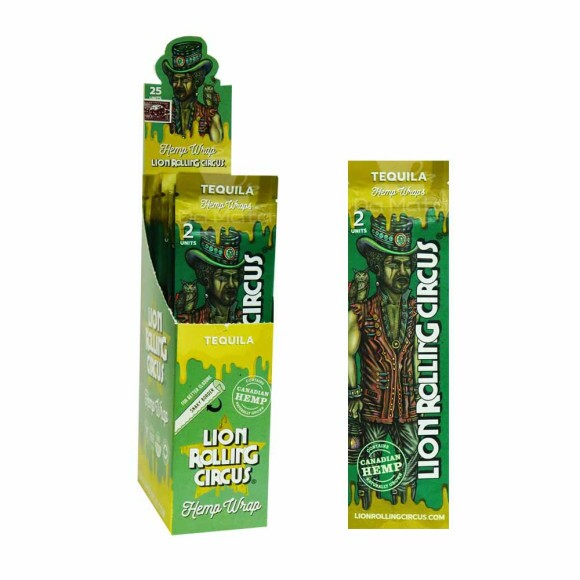 Caixa de Blunt Lion Rolling Circus Tequila