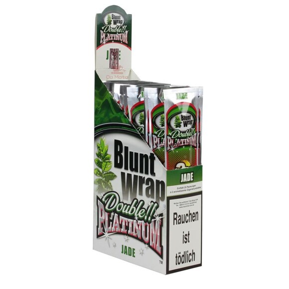Caixa de Blunt Wrap Platinum Jade