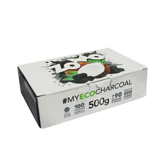 Carvão de Coco Zomo Caixa 500g