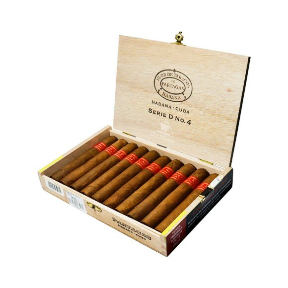 Caixa de Partagas Serie D c/ 10un