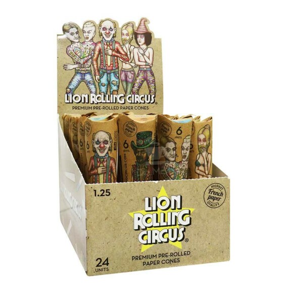 Caixa de Cone Lion Rolling Circus