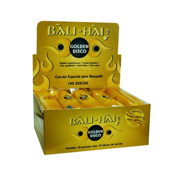 Carvão Bali-Hai Golden Disco