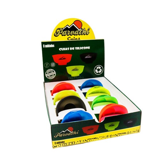 Caixa de Cuia de Silicone Parvathi