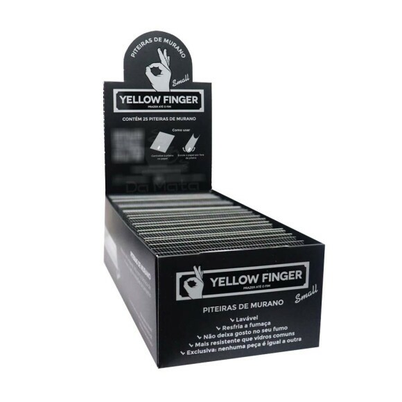 Caixa de Piteira Yellow Finger Murano Small 