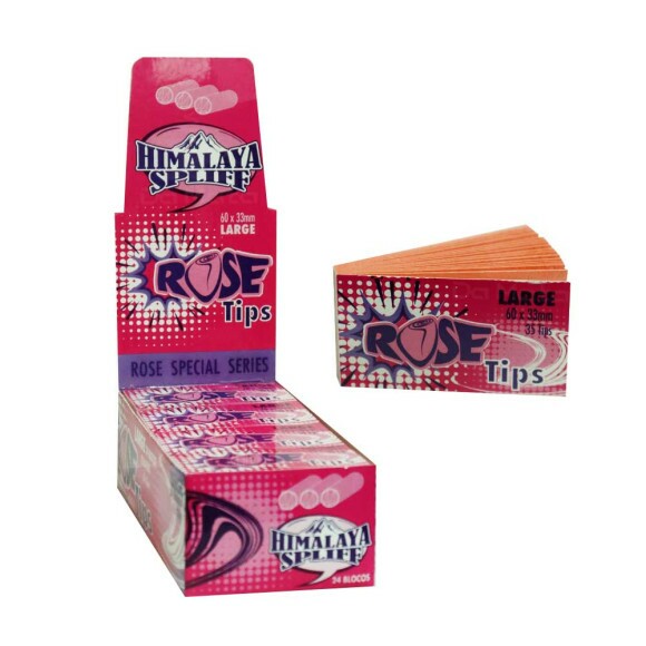 Caixa de Piteira Himalaya Spliff Rose Large