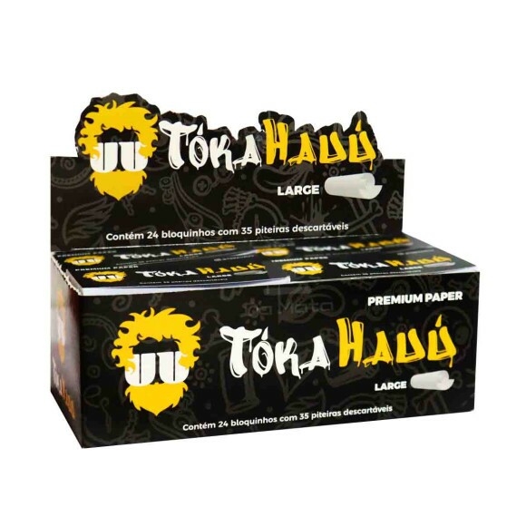 Caixa de Piteira de Papel Toka Hauú Large