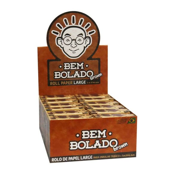 Caixa de Seda Bem Bolado Brown Roll Large