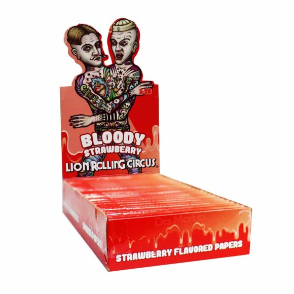 Caixa de Seda Strawberry Lion Rolling Circus