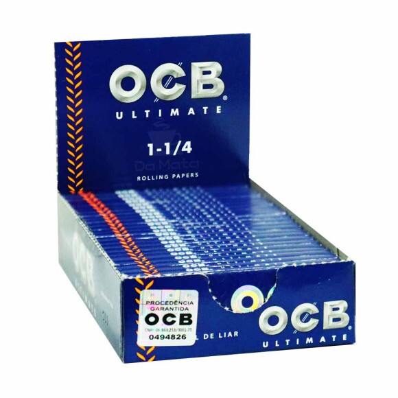 Caixa de Seda OCB Ultimate 1 1 1/4