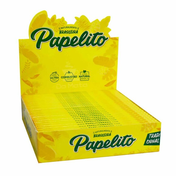 Caixa de Seda Papelito Tradicional com 25 livretos