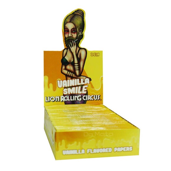 Caixa de Seda Vanilla Lion Rolling Circus 1 1/4 