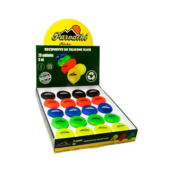 Caixa de Slick de Silicone Parvathi 8ml