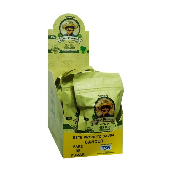 Caixa de Tabaco Véio Pimenta 25g