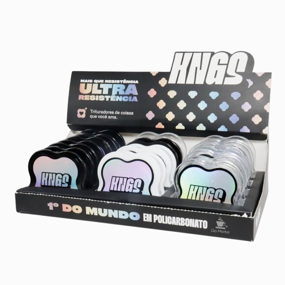 Caixa de Dichavador de Policarbonato KNGS Clássico
