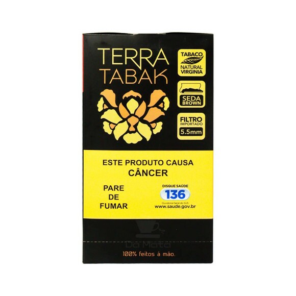 Caixa de Terra Tabak Enrolado Seda Brown