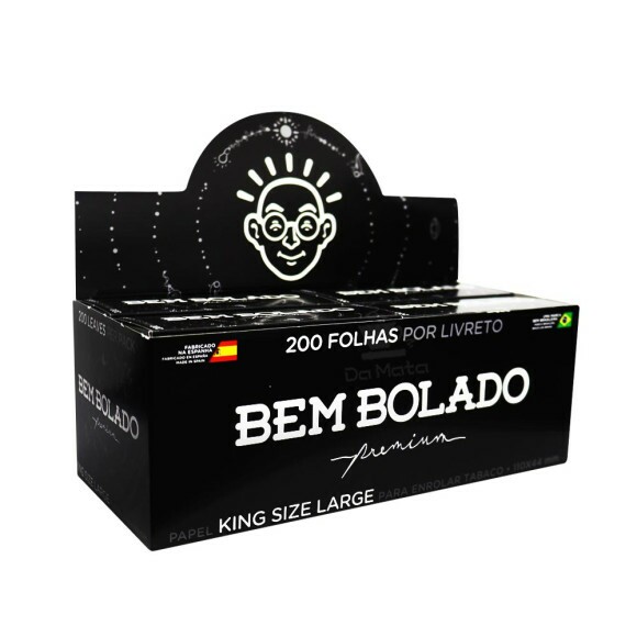Caixa de Seda Bem Bolado Premium King Size 200 Folhas